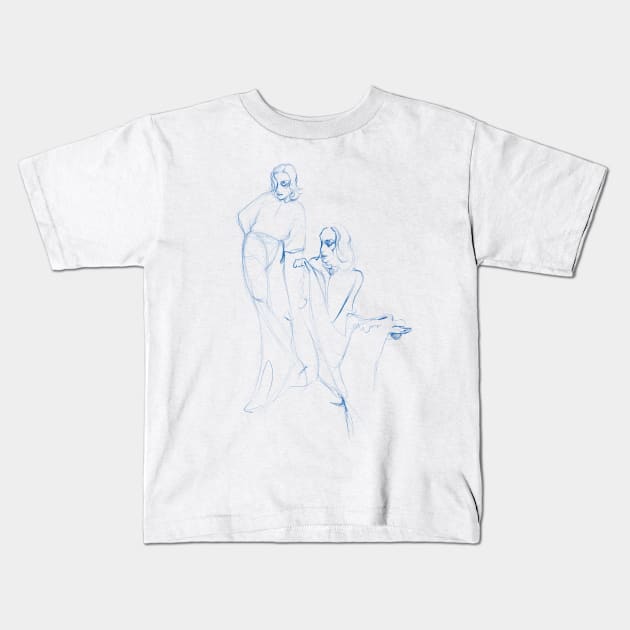 Sketch 10 Kids T-Shirt by daannoppen